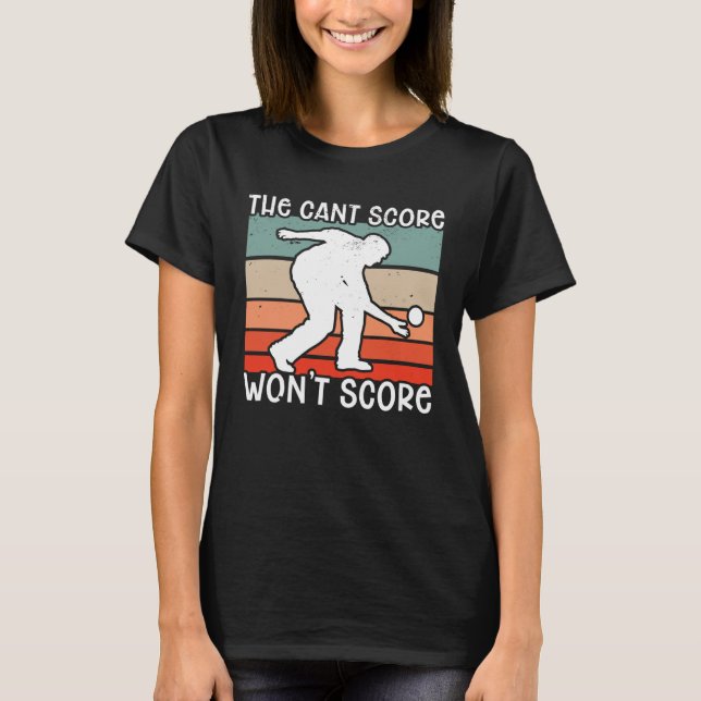 Bocce Ball Bocce Player  16 T-Shirt (Front)