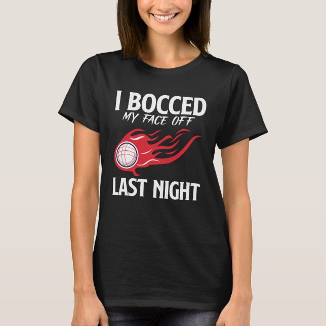 Bocce Ball Bocce Player 2 T-Shirt (Front)