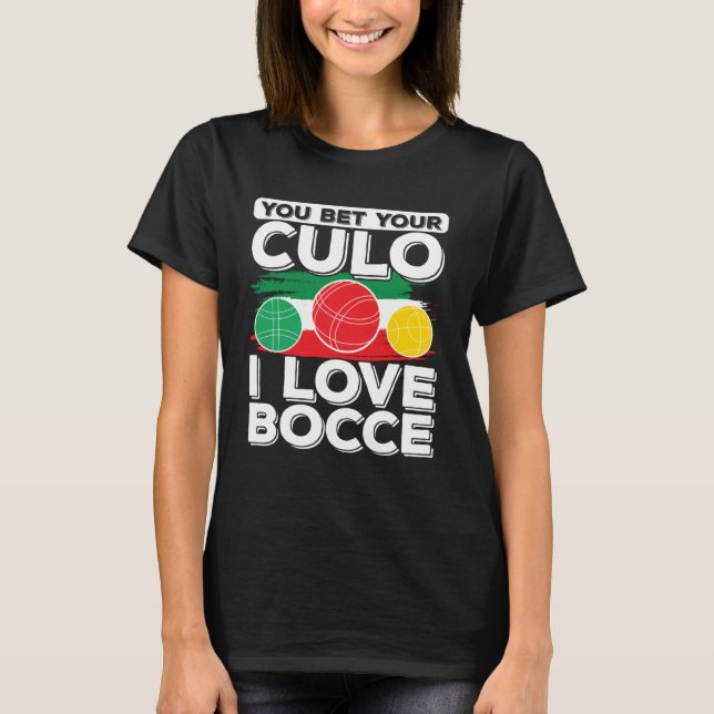 Bocce Ball Bocce Player  5 T-Shirt (Front)