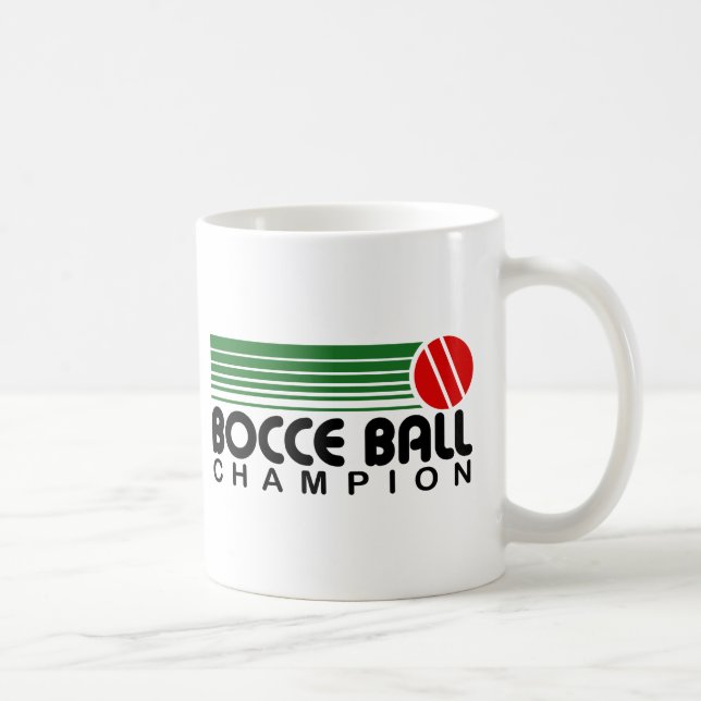 Bocce Ball Champion Coffee Mug (Right)
