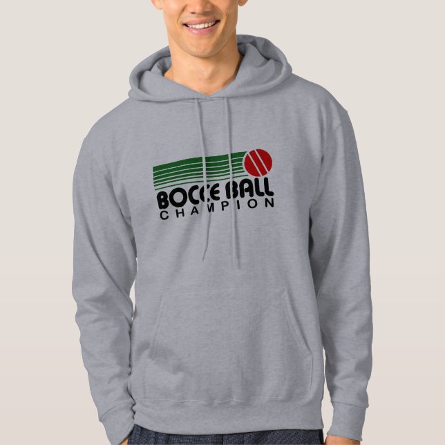 Bocce Ball Champion Hoodie (Front)