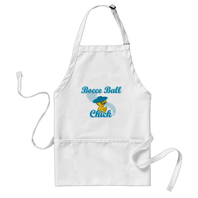 Bocce Ball Chick #3 Standard Apron (Front)