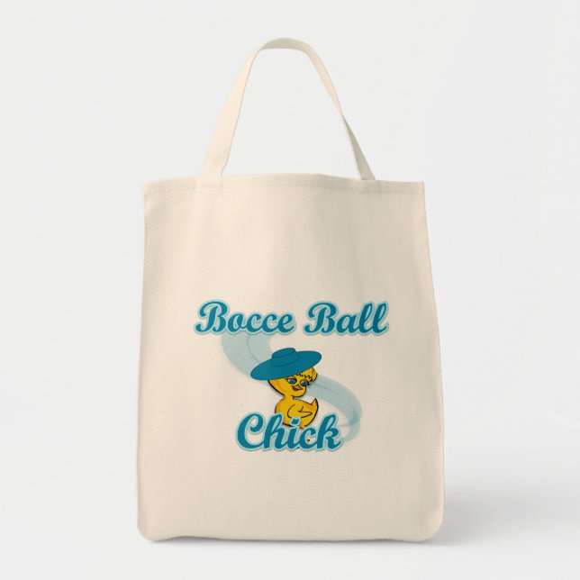 Bocce Ball Chick #3 Tote Bag (Front)