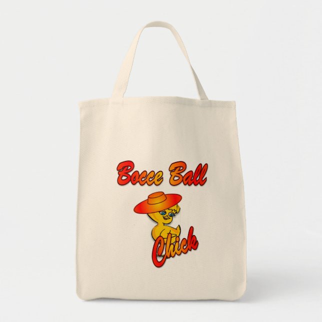Bocce Ball Chick #5 Tote Bag (Front)