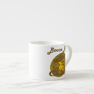Bocce Ball Chick #6 Espresso Cup