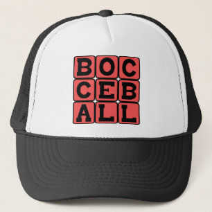 Bocce Ball, Lawn Game Trucker Hat