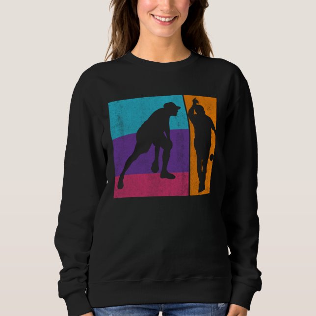 Bocce Ball Player  9 Sweatshirt (Front)