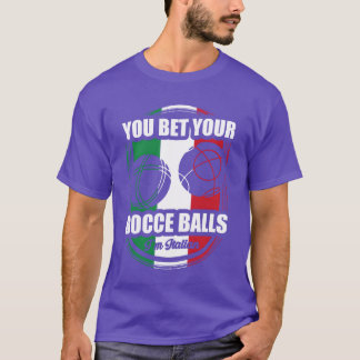 Bocce Balls Italian Sport Ball Sport Italy family T-Shirt