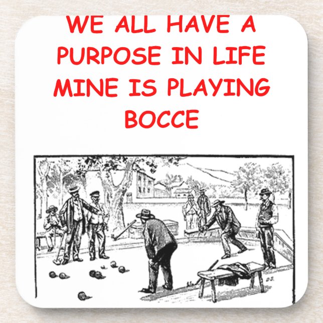 BOCCE COASTER (Front)
