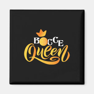Bocce Queen - Lawn Bowling Game Boule Byll Game En Magnet