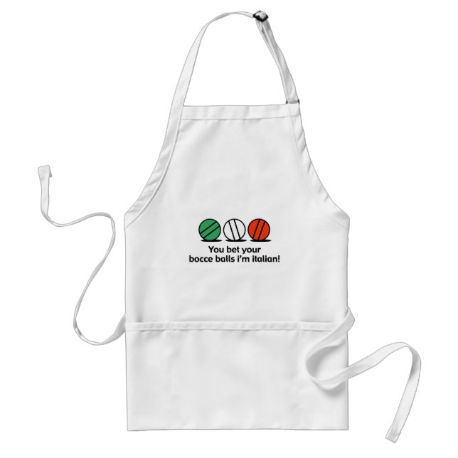 Bocce Standard Apron (Front)