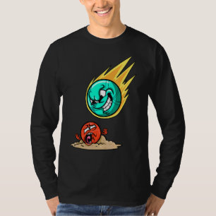 Boccia Set Boccia Player Flying Bocce Ball Boccia T-Shirt