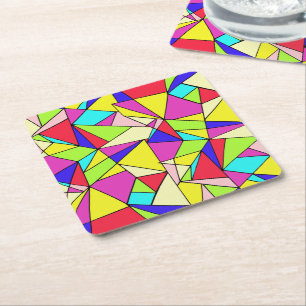 BoChic. Square Paper Coaster