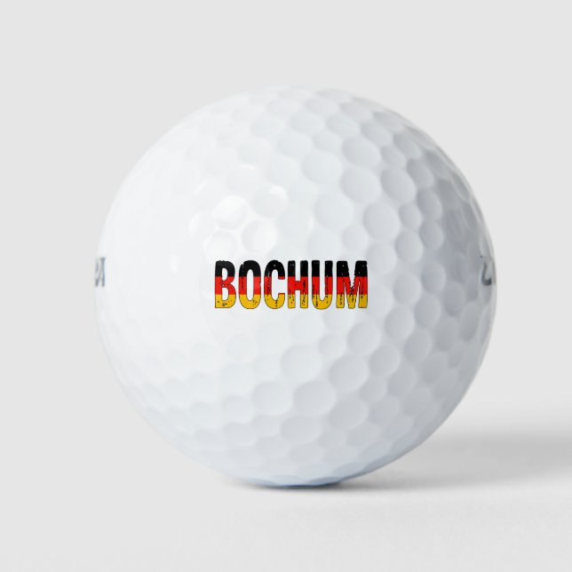 Bochum Germany Golf Balls (Front)