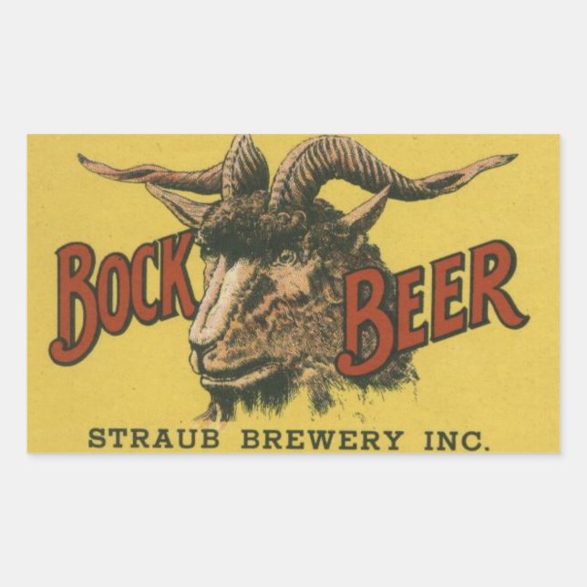 Bock Beer Label (Front)