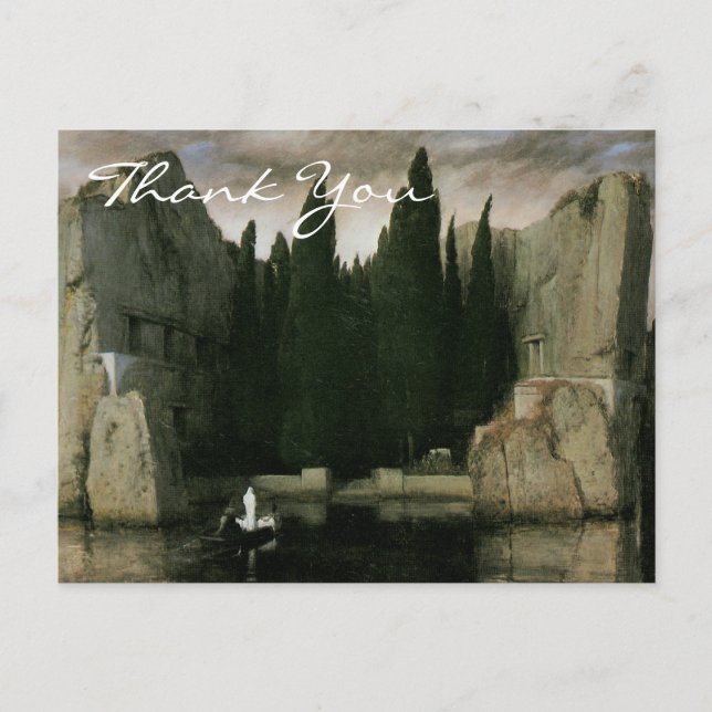 Bocklin's Isle of the Dead, third version Postcard (Front)