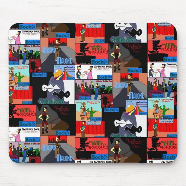 Bock's Broadway Bonanza! Mouse Pad (Front)