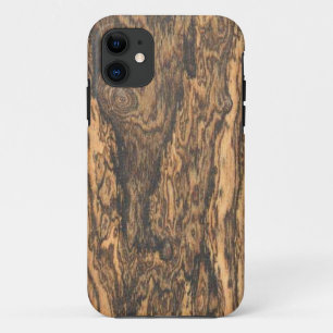 Bocote (wood) Finish iPhone 5 case