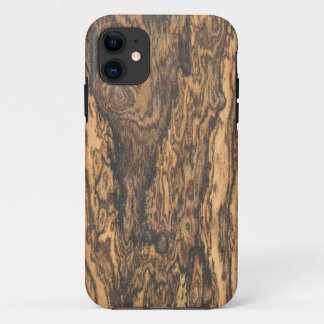 Bocote (wood) Finish iPhone 5 case