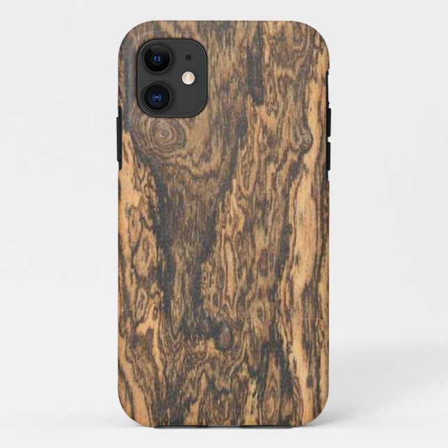 Bocote (wood) Finish iPhone 5 case (Back)