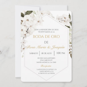Boda de oro invitation