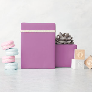 Bodacious Lilac Dusty Pink Trendy Solid Colour Wrapping Paper