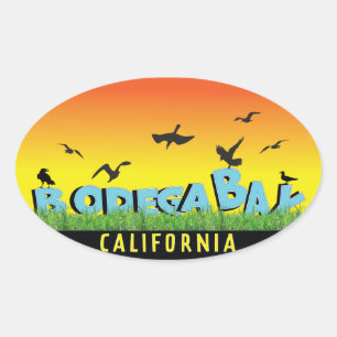 Bodega Bay Bumper Sticker