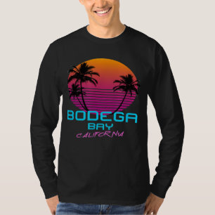 Bodega Bay California Retro 80s T-Shirt