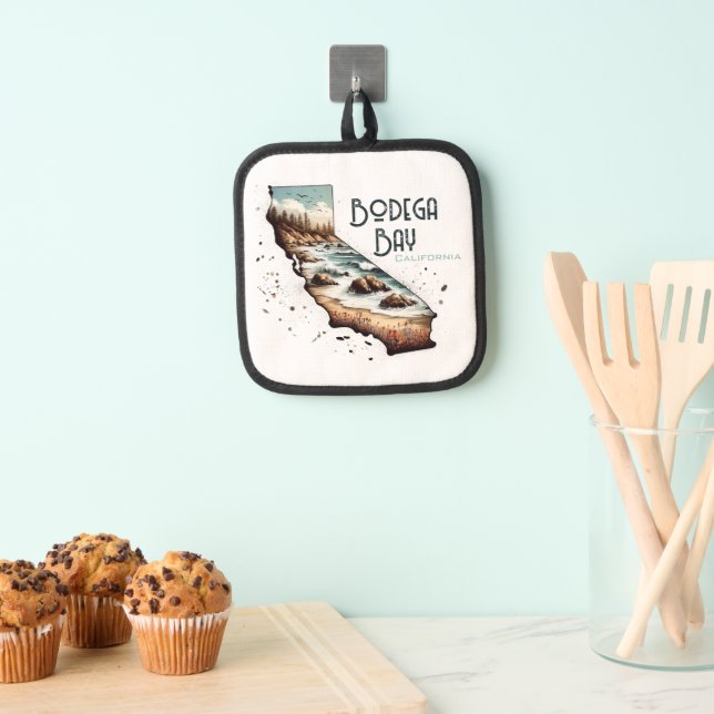 Bodega Bay California Souvenir Gift Pot Holder (Insitu(Hanging))