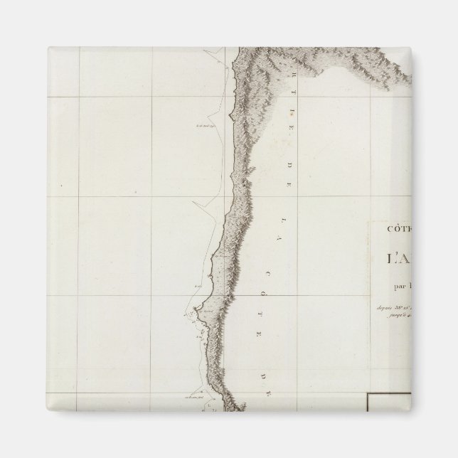 Bodega Bay California to Cape Lookout Oregon Magnet (Front)