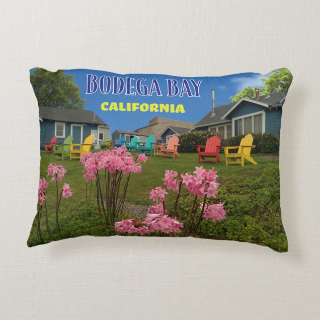 Bodega Bay Pillow (Back)