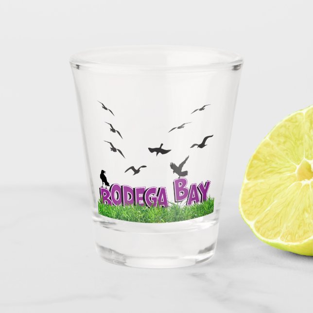 Bodega Bay Shot Glass (Front)