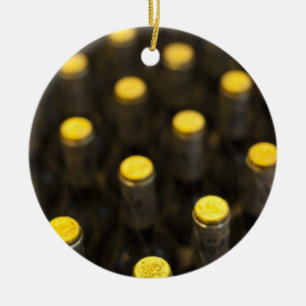 Bodega Marques de Riscal winery, wine bottles Ceramic Tree Decoration