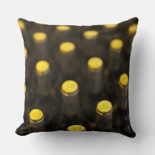 Bodega Marques de Riscal winery, wine bottles Cushion