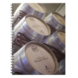 Bodega Marques de Riscal winery, wine cellar 2 Notebook
