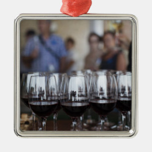 Bodega Marques de Riscal winery, wine tasting Metal Ornament