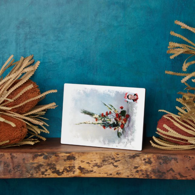 Bodegón de flores/Still life of flowers Plaque (Side)