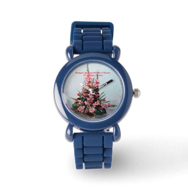 Bodegón de flores/Still life of flowers Watch (Front)