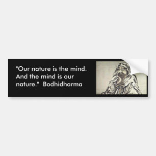 Bodhidharma 1 bumper sticker
