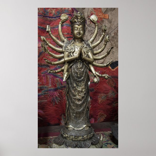 BODHISATTVA THOUSAND ARMED KANNON POSTER (Front)