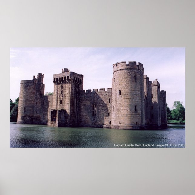 Bodiam Castle Poster (Front)
