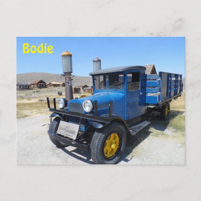 Bodie, CA Postcard (Front)
