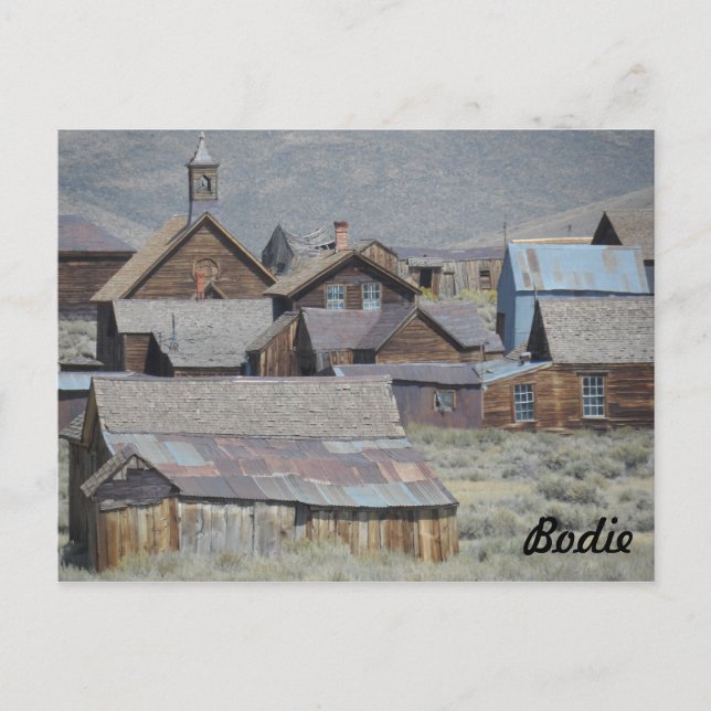 Bodie, CA Postcard (Front)