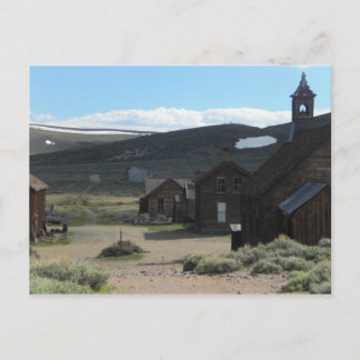 Bodie Ghost Town Postcard