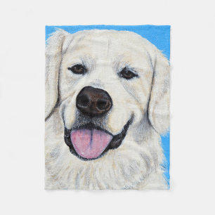 Bodie - Golden Retriever Fleece Blanket