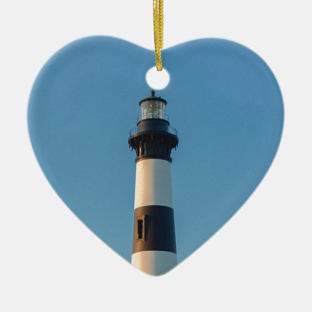 Bodie Island Light. Ceramic Ornament (Front)