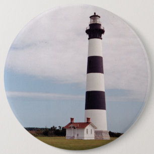 Bodie Island Lighthouse 6 Cm Round Badge