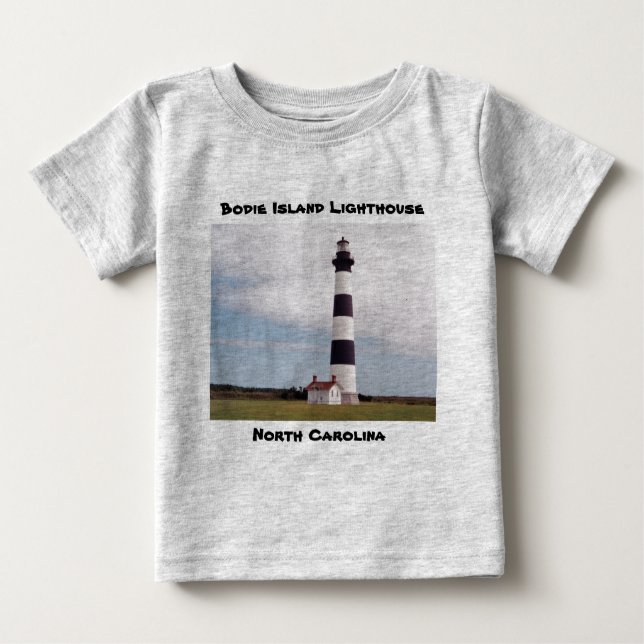 Bodie Island Lighthouse Baby T-Shirt (Front)