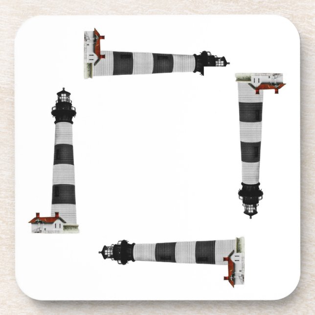 Bodie Island Lighthouse Coaster (Front)