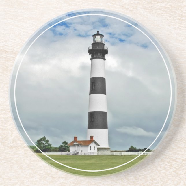 Bodie Island Lighthouse Coaster (Front)